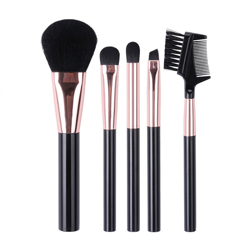 A vegan and cruelty-free, five-piece mini brush set DIY-A6